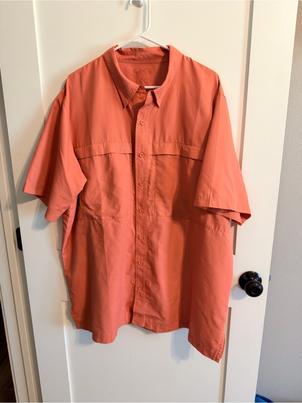 G by Guess Coral Short-Sleeve Button-Down Shirt